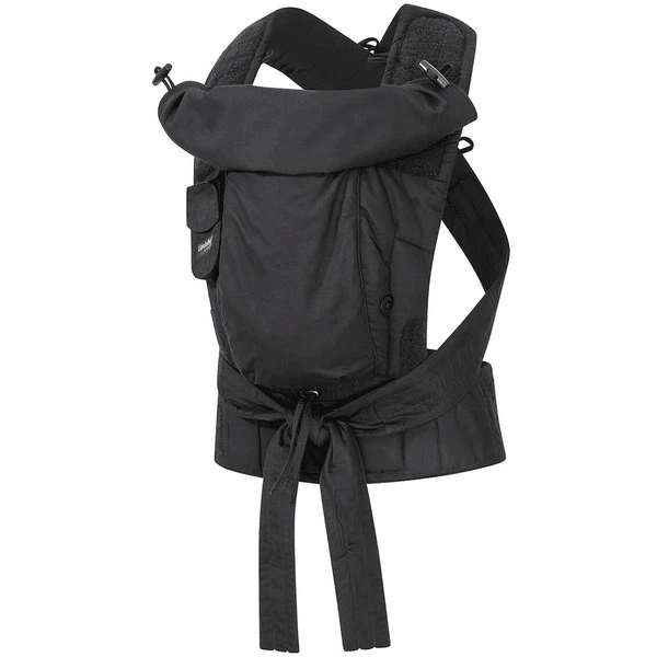 Hoppediz Draagzak Bondolino Plus Popeline One Size Zwart 2 Hoppediz Draagzak Bondolino Plus Popeline One Size Zwart - Afbeelding 2