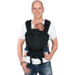 Hoppediz Draagzak Nabaca Basic-Set Regular Zwart -Winkel Voor Kinderwagens En Accessoires hoppediz draagzak nabaca basic set regular zwart a251052 3