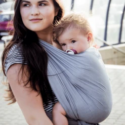 Hoppediz Ultralight Draagdoek Hamburg Grafiet (5,40 M) 9 Hoppediz Ultralight Draagdoek Hamburg Grafiet (5,40 M) -Winkel Voor Kinderwagens En Accessoires hoppediz ultralight draagdoek hamburg grafiet 5 40 m a227809 4