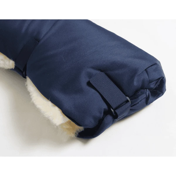 KAISER Handwarmer Lamsvacht Big Double Marine 3 KAISER Handwarmer Lamsvacht Big Double Marine - Afbeelding 3