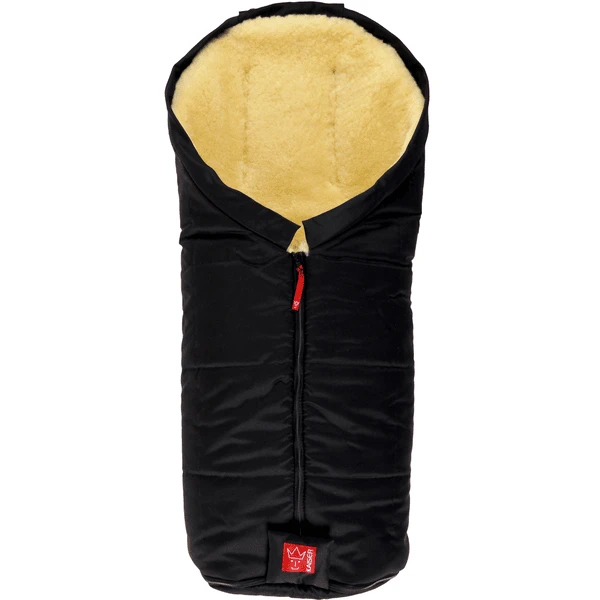 KAISER Lamsvacht-voetenzak IGLU AKTION Zwart 1 KAISER Lamsvacht-voetenzak IGLU AKTION Zwart