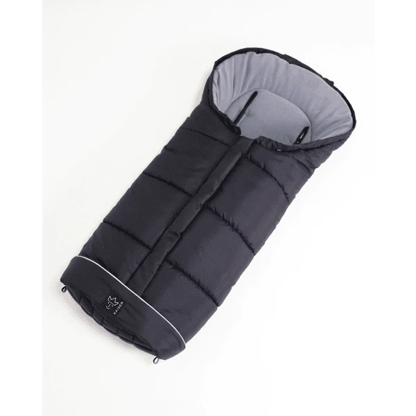 KAISER Thermo Fleece Voetenzak Pooly Zwart 3 KAISER Thermo Fleece Voetenzak Pooly Zwart - Afbeelding 3