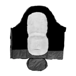KAISER Voetenzak SHEEPY Met Lamsvacht Grijs 9 KAISER Voetenzak SHEEPY Met Lamsvacht Grijs -Winkel Voor Kinderwagens En Accessoires kaiser voetenzak sheepy met lamsvacht grijs a143949 4