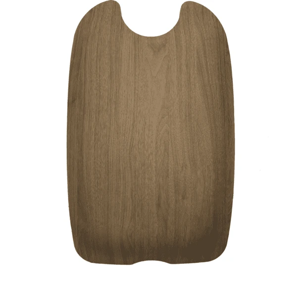 Kiddy Back Panel Voor Evostar Light 1 Walnut Brown 1 Kiddy Back Panel Voor Evostar Light 1 Walnut Brown