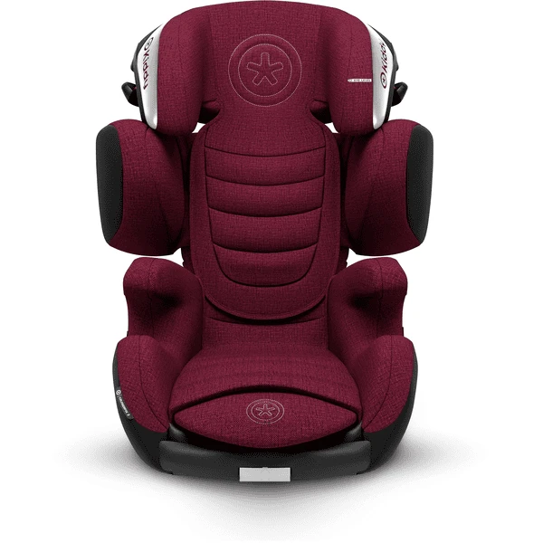 Kiddy Kinderzitje Cruiserfix 3 Beet Red Melange Icy Grey 5 Kiddy Kinderzitje Cruiserfix 3 Beet Red Melange Icy Grey - Afbeelding 5