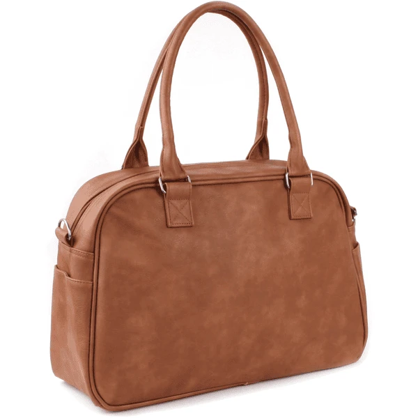 Kidzroom Luiertas Coloured Stars Diaper Bag Cognac 2 Kidzroom Luiertas Coloured Stars Diaper Bag Cognac - Afbeelding 2