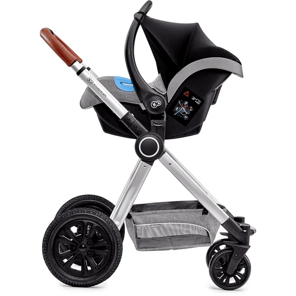 Kinderkraft Combikinderwagen 3 In 1 Veo Grey 4 Kinderkraft Combikinderwagen 3 In 1 Veo Grey - Afbeelding 4