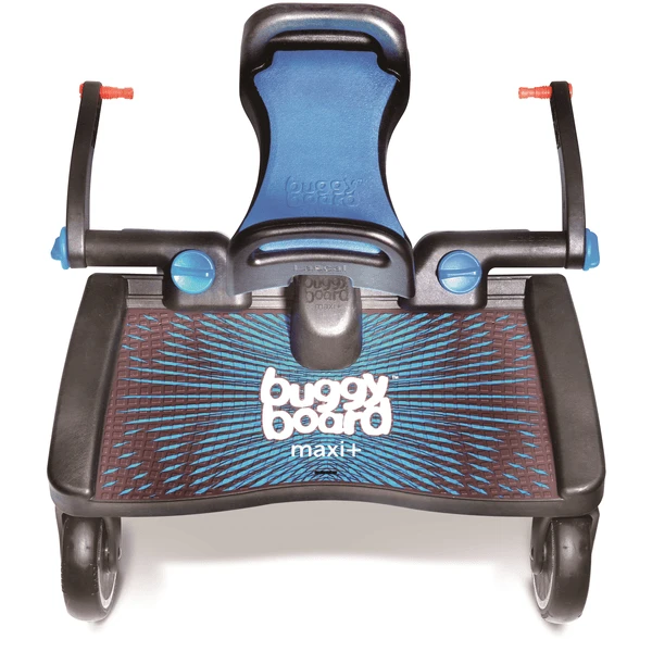 Lascal Buggy Board Maxi+ Met Zitje, Blauw 2 Lascal Buggy Board Maxi+ Met Zitje, Blauw - Afbeelding 2