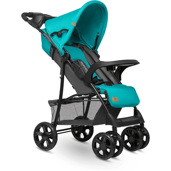 Lionelo Buggy Emma Plus Vivid Turquoise 4 Lionelo Buggy Emma Plus Vivid Turquoise - Afbeelding 4