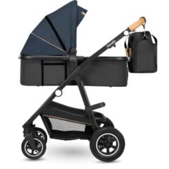 Lionelo Combi Kinderwagen Amber 3 In 1 Blue Navy -Winkel Voor Kinderwagens En Accessoires lionelo combi kinderwagen amber 3 in 1 blue navy a331381 3