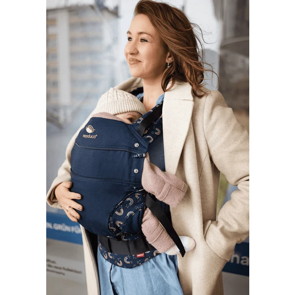 Manduca Draagzak First Limited Editie Regenboog Night 2 Manduca Draagzak First Limited Editie Regenboog Night - Afbeelding 2