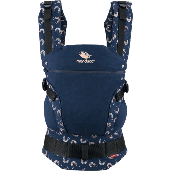 Manduca Draagzak First Limited Editie Regenboog Night 1 Manduca Draagzak First Limited Editie Regenboog Night