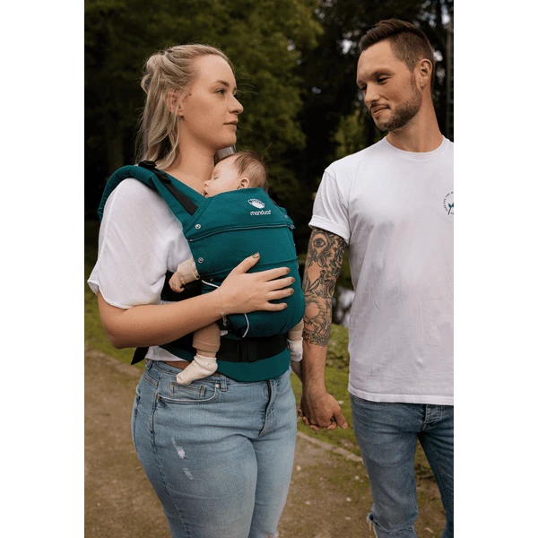 Manduca Draagzak First Pure Cotton Teal 5 Manduca Draagzak First Pure Cotton Teal - Afbeelding 5