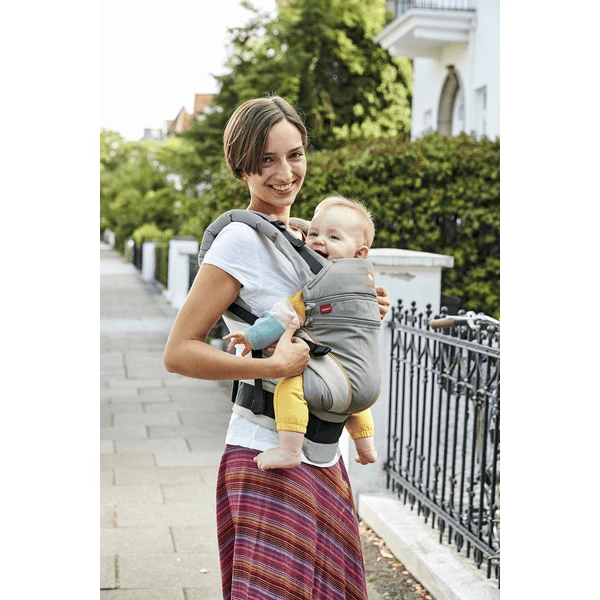 Manduca Draagzak XT Grey-orange 2 Manduca Draagzak XT Grey-orange - Afbeelding 2