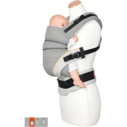 Manduca Draagzak XT Grey-orange 9 Manduca Draagzak XT Grey-orange -Winkel Voor Kinderwagens En Accessoires manduca draagzak xt grey orange a247491 4