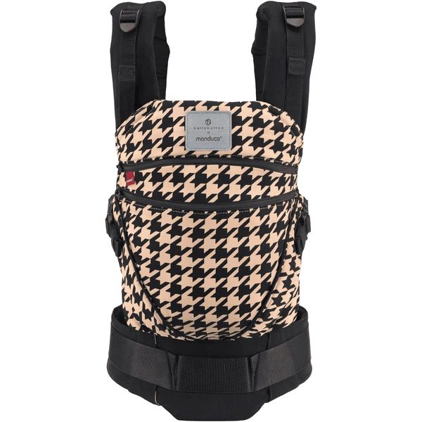 Manduca Draagzak XT Van Bellybutton Pepita Black 2 Manduca Draagzak XT Van Bellybutton Pepita Black - Afbeelding 2