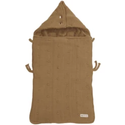 Winkel Voor Kinderwagens En Accessoires 29 MEYCO Voetenzak Mini Knots Toffee 40x82 Cm