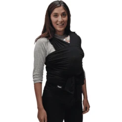 Najell Voorgevormde Draagdoek Charcoal Black 8 Najell Voorgevormde Draagdoek Charcoal Black -Winkel Voor Kinderwagens En Accessoires najell voorgevormde draagdoek charcoal black a310752 3