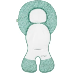 Odenwälder Autostoelhoes Babycool White Leaves Deep Forest -Winkel Voor Kinderwagens En Accessoires odenwaelder autostoelhoes babycool white leaves deep forest a347166 4