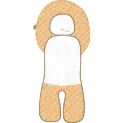 Odenwälder Autostoelhoes Babycool White Leaves Mosterd 8 Odenwälder Autostoelhoes Babycool White Leaves Mosterd -Winkel Voor Kinderwagens En Accessoires odenwaelder autostoelhoes babycool white leaves mosterd a347169 3