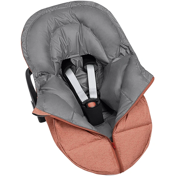 Odenwälder Voetenzak BabyNest Dauni Fashion Modern Blizzard Graphite 2 Odenwälder Voetenzak BabyNest Dauni Fashion Modern Blizzard Graphite - Afbeelding 2