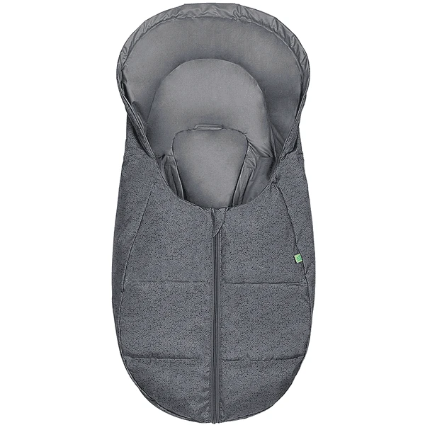 Odenwälder Voetenzak BabyNest Dauni Fashion Modern Blizzard Graphite 3 Odenwälder Voetenzak BabyNest Dauni Fashion Modern Blizzard Graphite - Afbeelding 3