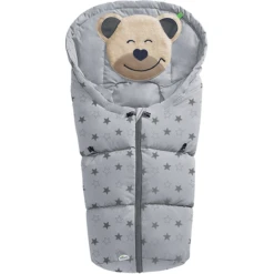 Odenwälder Voetenzak Mucki Fashion New Stars Cool Grey