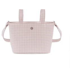 Pasito A Pasito Kinderwagenzak Roze / Wit