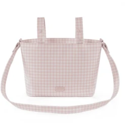 Pasito A Pasito Kinderwagenzak Roze / Wit -Winkel Voor Kinderwagens En Accessoires pasito a pasito kinderwagenzak roze wit a396846 3