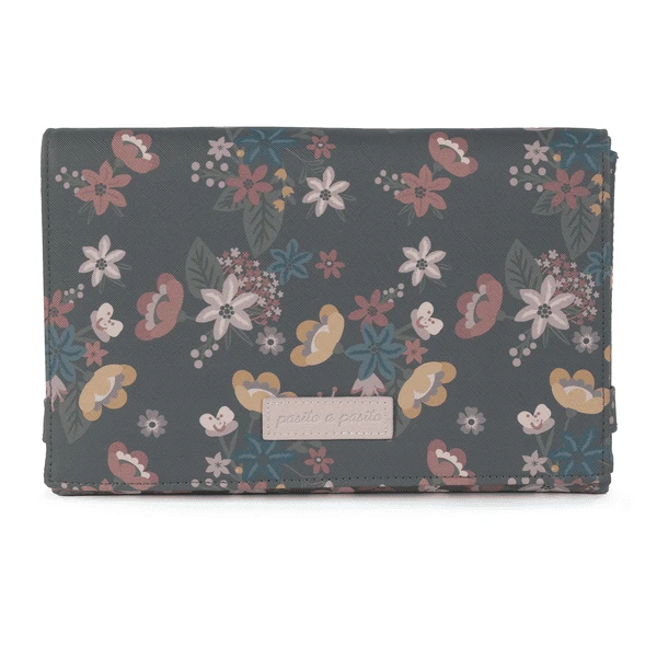 Pasito A Pasito Kleedkussen Opvouwbaar In Grijs / Bloem 1 Pasito A Pasito Kleedkussen Opvouwbaar In Grijs / Bloem