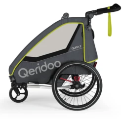 Qeridoo ® QUPA 2 Lime Kinderfietskar