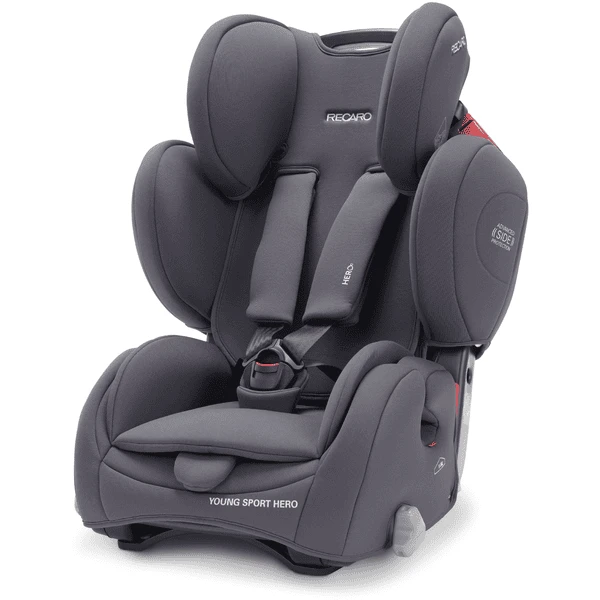 RECARO Autostoel Young Sport Hero Core Simply Grey 1 RECARO Autostoel Young Sport Hero Core Simply Grey