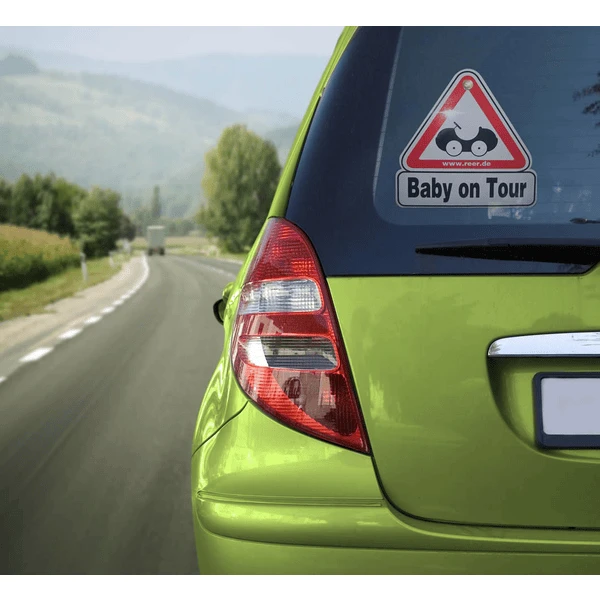 REER Verkeersbord Voor Op Het Autoraam - Baby On Tour 5 REER Verkeersbord Voor Op Het Autoraam - Baby On Tour - Afbeelding 5