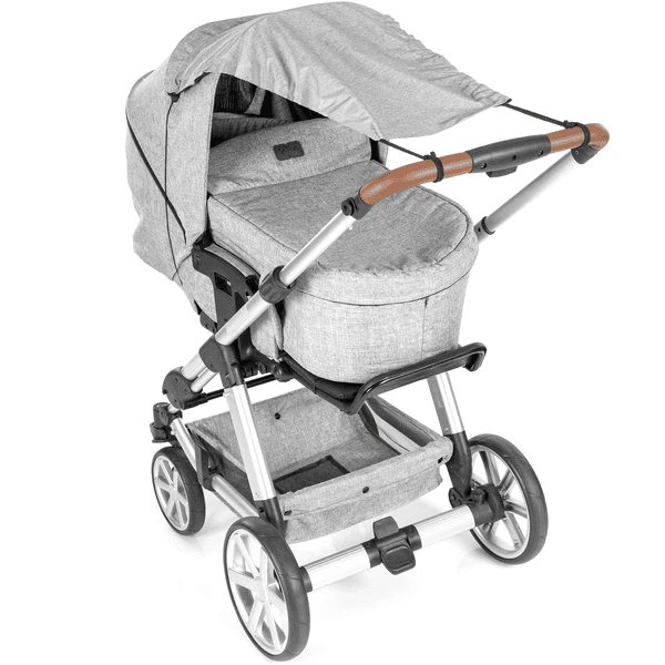 Reer Zonnezeil ShineSafe+ Grijs-melange 3 Reer Zonnezeil ShineSafe+ Grijs-melange - Afbeelding 3