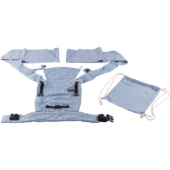 SCHMUSEWOLKE Draagzak Half- Buckle Maxi Fleur Provence Linnen -Winkel Voor Kinderwagens En Accessoires schmusewolke draagzak half buckle maxi fleur provence linnen a371903 3