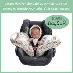 Snugglebundl Baby Buttons Draagzak - Bio Cotton -Winkel Voor Kinderwagens En Accessoires snugglebundl baby buttons draagzak bio cotton a313409 4