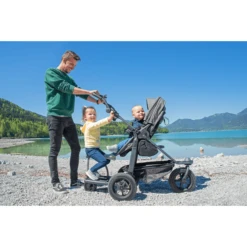TFK Multiboard Voor Joggster En Twin Modellen Cold-grey -Winkel Voor Kinderwagens En Accessoires tfk multiboard voor joggster en twin modellen cold grey a256246 3