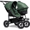 Tfk Tweelingwagen Duo Air Olive
