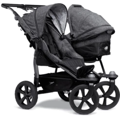 Tfk Tweelingwagen Duo Ecco Premium Antraciet