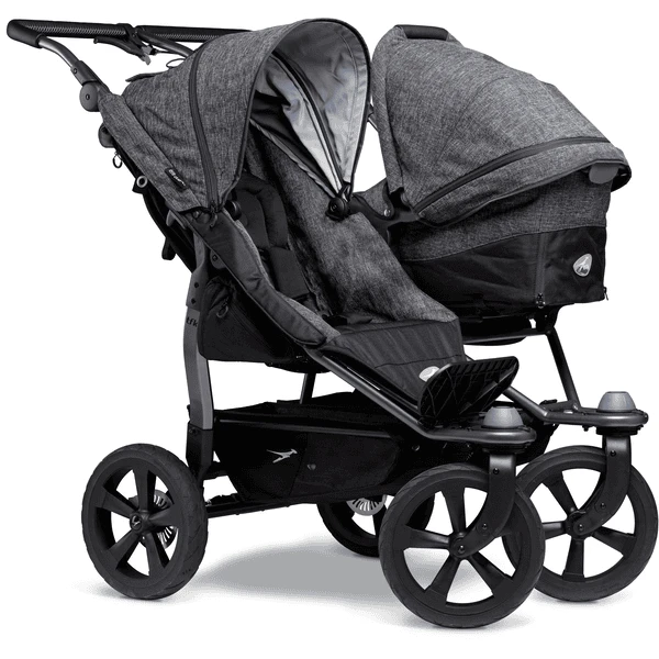 Tfk Tweelingwagen Duo Ecco Premium Antraciet 1 Tfk Tweelingwagen Duo Ecco Premium Antraciet