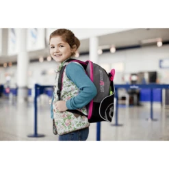 Trunki BoostApak Zwart Met Roze -Winkel Voor Kinderwagens En Accessoires trunki boostapak zwart met roze a270091 2