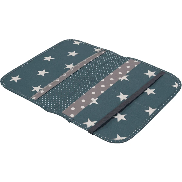 Ullenboom Patchwork Luiertas - Bosdieren Petrol 2 Ullenboom Patchwork Luiertas - Bosdieren Petrol - Afbeelding 2