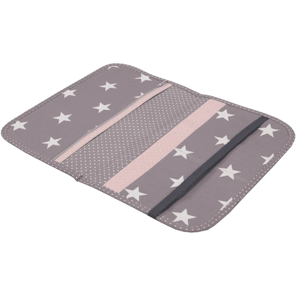 Ullenboom Patchwork Luiertas - Roze Grijs 2 Ullenboom Patchwork Luiertas - Roze Grijs - Afbeelding 2