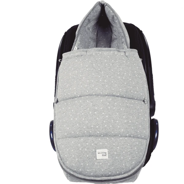 Walking Mum Voetenzak Voor Autostoelen Dream Er Gebreid Grijs 2 Walking Mum Voetenzak Voor Autostoelen Dream Er Gebreid Grijs - Afbeelding 2
